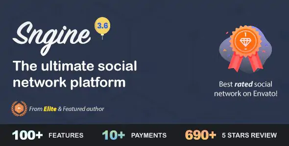 Sngine The Ultimate PHP Social Network