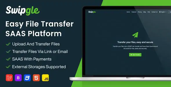 Swipgle Easy File Transfer (SAAS)