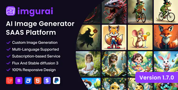 Imgurai AI Image Generator (SAAS)