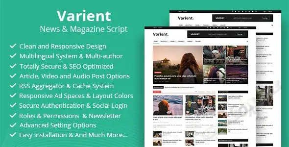 News & Magazine Script