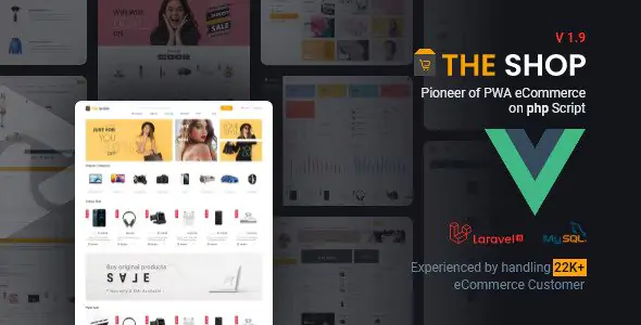 The Shop PWA eCommerce CMS