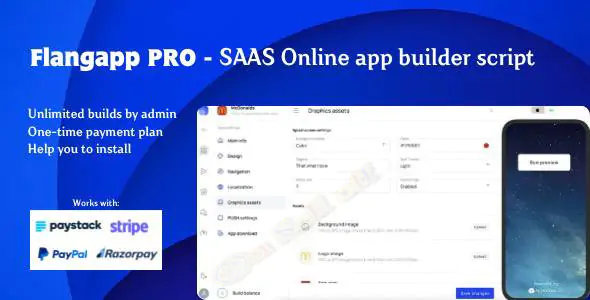 PRO SAAS Online app builder from website