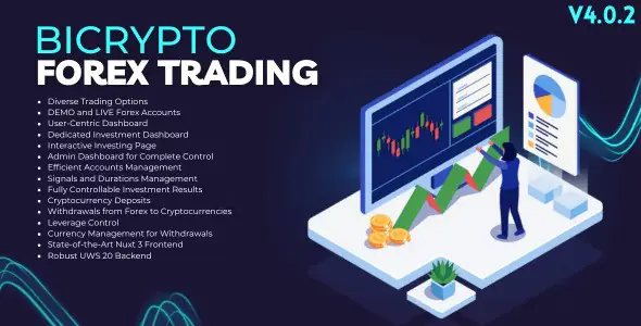 Addon For Bicrypto Forex, Stocks, Shares,