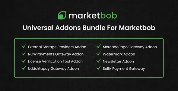 Universal Addons Bundle For Marketbob