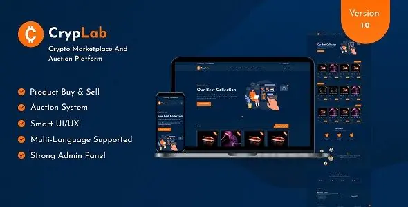 CrypLab Crypto Marketplace Platform