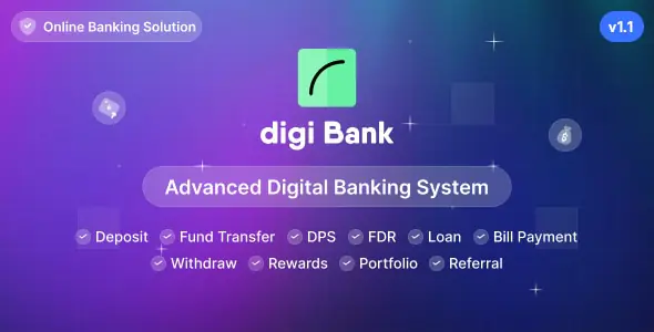 Digibank Advanced Multi Wallet Digital Banking System